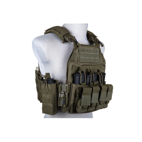 [GFT-18-039013] Kamizelka taktyczna Plate Carrier 8944-1 GFC Tactical Zielona