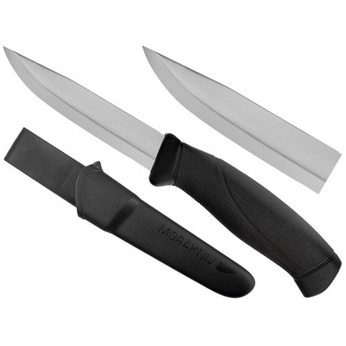 Morakniv - Nóż Companion - Stal nierdzewna - Czarny
