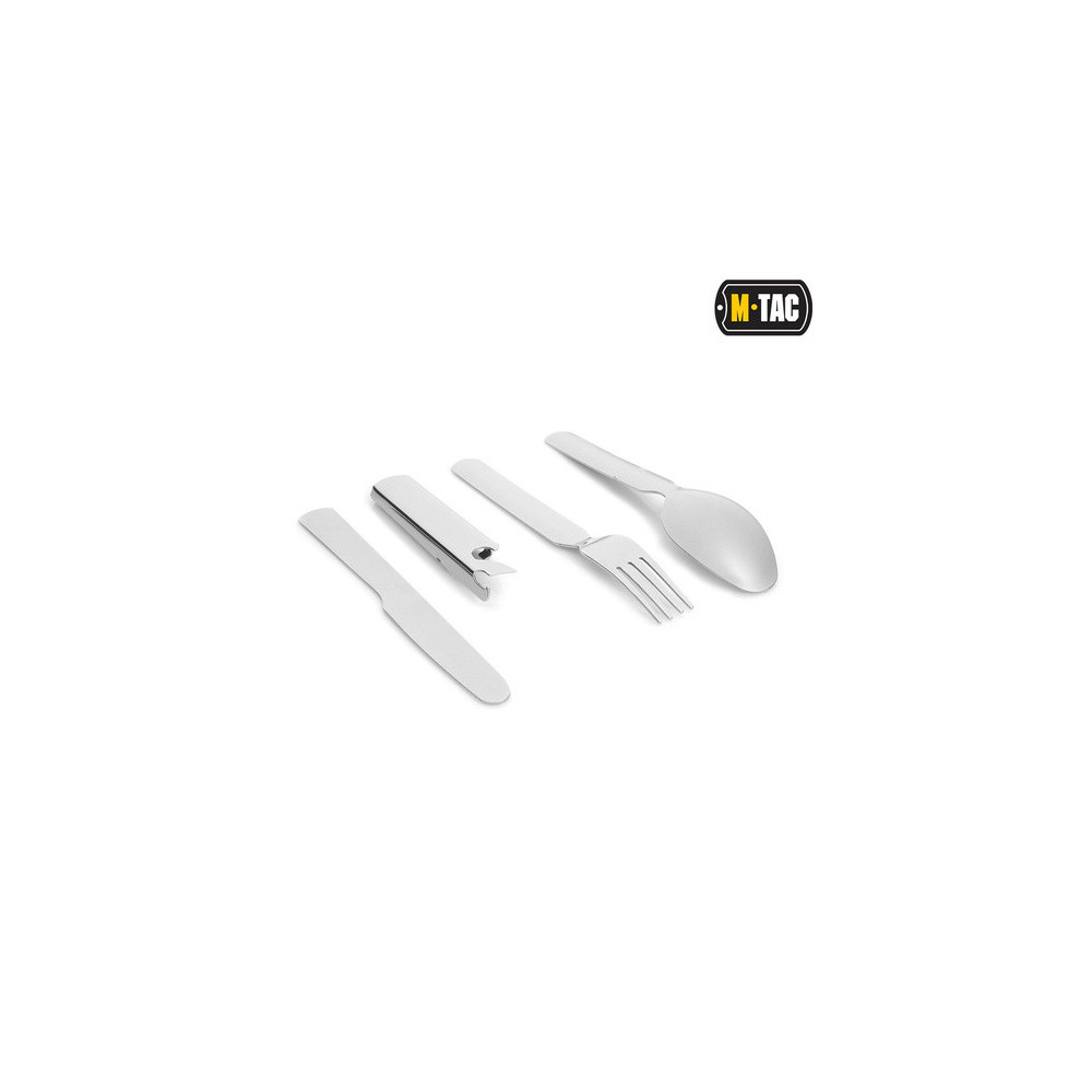 M-Tac - Niezbędnik turystyczny Small - Stalowy - Srebrny
