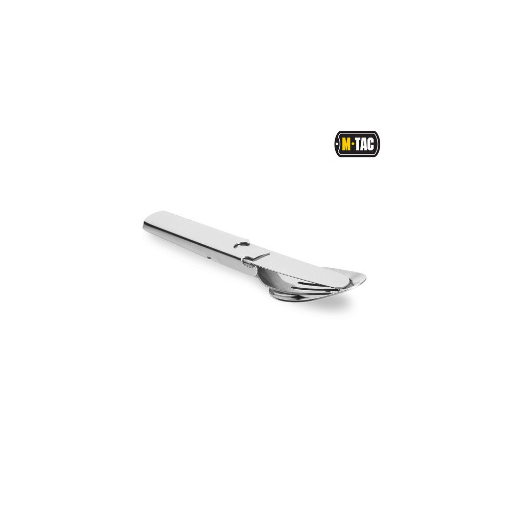 M-Tac - Niezbędnik turystyczny Small - Stalowy - Srebrny