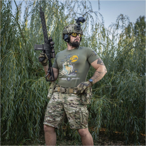 Koszulka męska M-Tac Surf Club oliwkowa