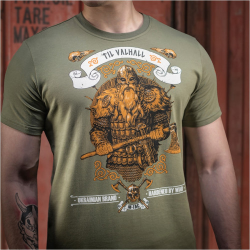 Koszulka męska M-Tac Viking oliwkowa