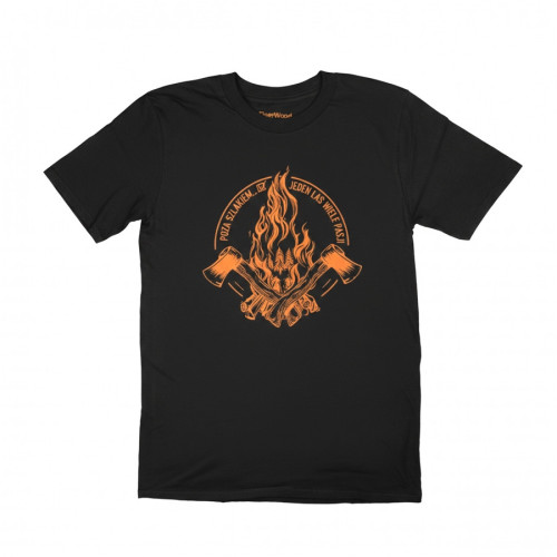 Koszulka męska TigerWood Poza Szlakiem czarna